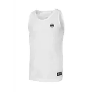 Koszulki sportowe męskie - Pit Bull Tank Top Slim Fit Small Logo White - miniaturka - grafika 1