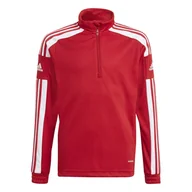 Bluzy dla chłopców - Dziecięca Bluza ADIDAS SQ21 TR TOP Y GP6470 – Czerwony - miniaturka - grafika 1