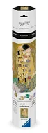 Zabawki kreatywne - CreArt na płótnie: Klimt, Pocałunek - Ravensburger - miniaturka - grafika 1