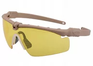 Okulary ochronne - Gf Corp Okulary Tactical Tan Żółte - miniaturka - grafika 1