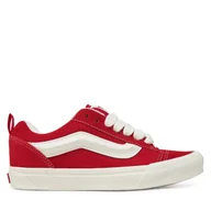 Trampki damskie - Tenisówki Vans Knu Skool VN000D75BOP1 Czerwony - miniaturka - grafika 1