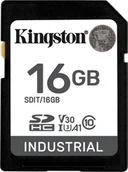 Karty pamięci - Karta Kingston Industrial SDHC 16 GB UHS-I/U3 A1 V30 SDIT/16GB - miniaturka - grafika 1