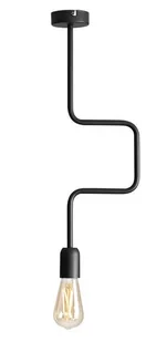 Aldex LAMPA wisząca ADX 857G5 metalowa OPRAWA industrialny zwis żarówka bulb loft czarny ADX 857G5 - Lampy sufitowe - miniaturka - grafika 1