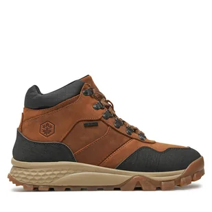 Sneakersy Lumberjack Webster SMH6401-001-H01 Brązowy - Sneakersy męskie - miniaturka - grafika 1
