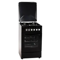 Kuchenki gazowo-elektryczne - MPM MPM-56-KGM-12B Czarny - miniaturka - grafika 1