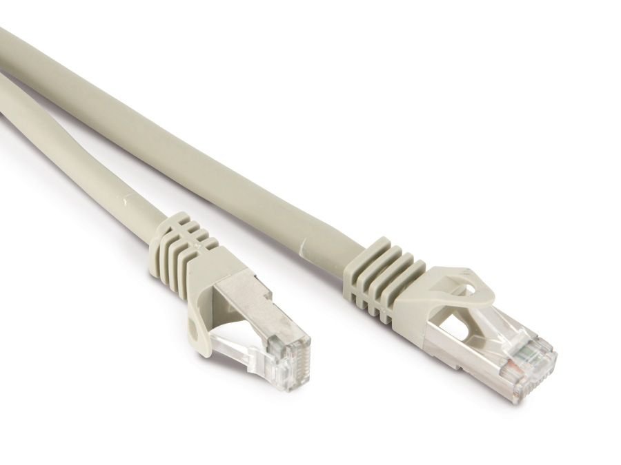S/CONN kabel sieciowy o maksymalnej łączności - kabel krosowy RJ45 S/FTP, PIMF, kabel surowyCat.7, bezhalogenowy, 0,25 m (75511-0,25)