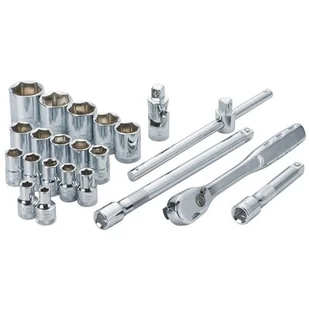 STANLEY Stanley Zestaw nasadek 1/2" 22 el. DEWALT (DWMT19241-1) - Zestawy elektronarzędzi - miniaturka - grafika 1
