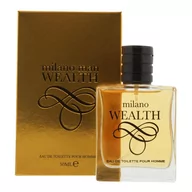 Wody i perfumy męskie - Milano Man, Wealth, Woda Toaletowa Spray, 50ml - miniaturka - grafika 1