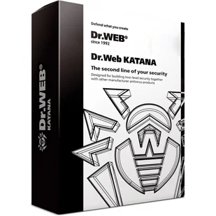 Dr.Web Katana (1 urządzenie / 1 rok) - Programy antywirusowe Dr.Web Katana (1 urządzenie / 1 rok) - Programy antywirusowe - miniaturka - grafika 1