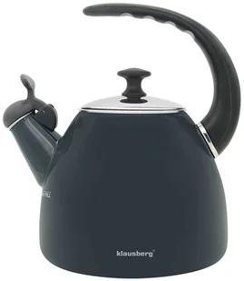 Klausberg Czajnik emaliowany z gwizdkiem 2,8L KB-7404 KB-7404 - Czajniki na gaz - miniaturka - grafika 1