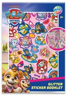 Szkolne artykuły papiernicze - Książka z naklejkami z brokatem Psi Patrol - artykuł papierniczy - miniaturka - grafika 1
