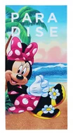 Okrycia kąpielowe dla dzieci - MYSZKA MINNIE DISNEY RĘCZNIK KĄPIELOWY NA BASEN WAKACJE LEKKI 70X140 - miniaturka - grafika 1