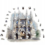 Puzzle - PUZZLE DREWNIANE DUŻE WESTMINSTER 470 elementów trudne puzzle XXL - miniaturka - grafika 1
