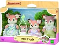 Figurki dla dzieci - Zestaw Sylvanian Families Deer Family (SLV5799) - miniaturka - grafika 1