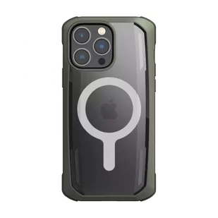 Raptic X-Doria Secure Case etui iPhone 14 Pro z MagSafe pancerny pokrowiec zielony - Etui i futerały do telefonów - miniaturka - grafika 1