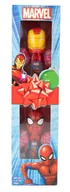 Zestawy upominkowe - ZESTAW PREZENTOWY DISNEY MARVEL POP UPS LOLLIPOP GIFT BOX Z IRON MANEM I SPIDERMANEM + 4 LIZAKI x 10g - miniaturka - grafika 1