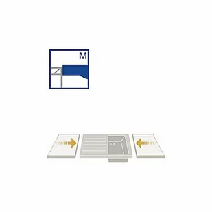 Zlew ceramiczny Villeroy & Boch Sink Unit KR Crema 632301KR VB-112711-0 - Zlewozmywaki - miniaturka - grafika 6