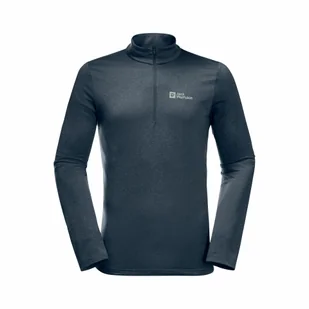 Męska koszulka termoaktywna z długim rękawem Jack Wolfskin SKY THERMAL HZ M midnight sky - XXL - Koszulki sportowe męskie - miniaturka - grafika 1
