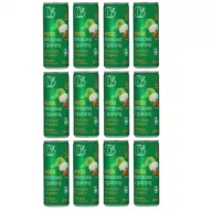 Soki i napoje niegazowane - Quality Food Woda kokosowa z ekstraktem z guarany i magnezem Zgrzewka 12 x 320 ml - miniaturka - grafika 1
