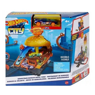 Hot Wheels City Mały zestaw Hdr26 - model lub pojazd - Tory, garaże, parkingi - miniaturka - grafika 1