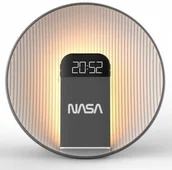 Głośniki przenośne - Głośnik Bluetooth Zegar Ładowarka Qi Lampa Led Biały Szum Alarm Nasa Spc600 / Nasa Spc600 - miniaturka - grafika 1