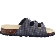 Kapcie damskie - Superfit Dziewczęce kapcie, czarny 0010, 29 EU - miniaturka - grafika 1