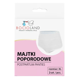 Bocioland Majtki poporodowe siateczkowe, rozmiar XL - Bielizna lecznicza - miniaturka - grafika 3