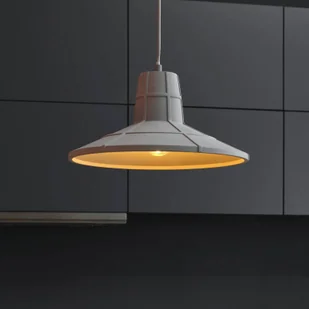 OSRAM Lampa wisząca CONCRETE SALA, możliwość ściemniania, aluminiowy / szary / cynkowy, beton - Lampy sufitowe - miniaturka - grafika 1