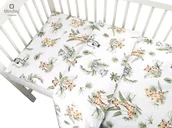 Pościel dla dzieci - MimiNu by Kieczmerski, Pościel 2 elementowa, 135x100 cm, SAFARI ZIELONE - miniaturka - grafika 1