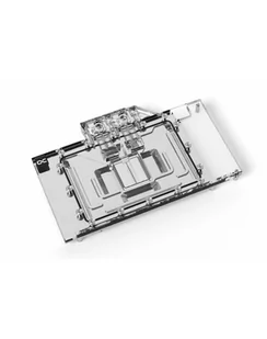Alphacool Blok Lodowy Aurora GPX-N RTX 4090 z płytą tylną AMP - Akryl - Chłodzenie wodne - miniaturka - grafika 1