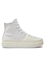 Trampki męskie - Converse Trampki Chuck Taylor All Star Construct Leather A02116C Biały - miniaturka - grafika 1