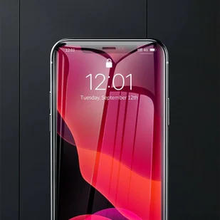Baseus szkło hartowane 0.3mm 9H iPhone 11 / iPhone XR + pozycjoner (SGAPIPH61-LS02) - Szkła hartowane na telefon - miniaturka - grafika 7
