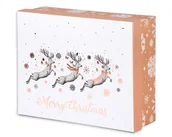 Opakowania i torebki na prezenty - Pudełko Renifery L - miniaturka - grafika 1