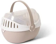 Akcesoria dla gryzoni - SAVIC-TRANSP. DLA GRYZONI ELMO LARGE CHAMPAGNE PINK 36x28x22cm - miniaturka - grafika 1