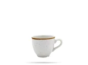 Filiżanki - Churchill FILIŻANKA DO ESPRESSO STONECAST BARLEY WHITE 100 ml - miniaturka - grafika 1