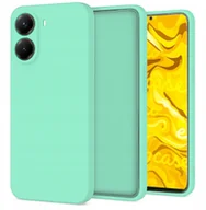 Etui i futerały do telefonów - Etui Do Xiaomi Poco X7 Pro Miętowe, Matowe, Silikonowe, Plecki, Ochronne - miniaturka - grafika 1