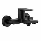 Baterie wannowe i prysznicowe - Bateria wannowa czarna Alto Sensea - miniaturka - grafika 1