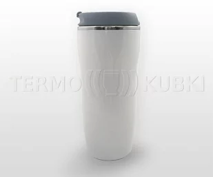 Kubek termiczny 350 ml LADY (biało-szary) - Kubki termiczne - miniaturka - grafika 1