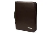 Teczki i aktówki - Beltimore brązowy męski biwuar aktówka teczka organizer dla handlowca I40 brązowy, beżowy - miniaturka - grafika 1