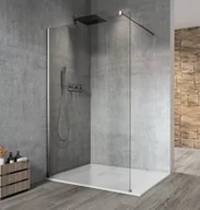 Kabiny prysznicowe - GELCO Kabina prysznicowa narożna VARIO CHROM WALK IN 110x200 profil chrom szkło przezroczyste z powłoką Coated Glass bez wspornika GX1211GX1010 - miniaturka - grafika 1