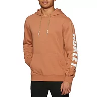 Bluzy męskie - Hurley Męska bluza Exp Ranger Fleece Po, różowo-czerwony, L - miniaturka - grafika 1