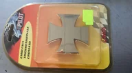 Akcesoria tuningowe - Emblemat znaczek naklejka krzyż chrom - miniaturka - grafika 1