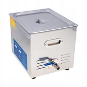 Lutownice - MYJKA WANNA ULTRADŹWIĘKOWA 10L 640W Z GRZAŁKĄ KOSZ - miniaturka - grafika 1