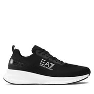 Sneakersy męskie - Sneakersy EA7 Emporio Armani X8X149 XK349 N763 Czarny - miniaturka - grafika 1