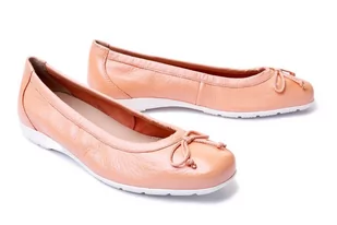CAPRICE 22106-26 663 apricot deer pe, baleriny damskie - Caprice - Baleriny - miniaturka - grafika 1