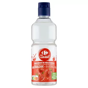 Carrefour Classic Płynny słodzik stołowy na bazie sukralozy 200 ml - Cukier i słodziki - miniaturka - grafika 1