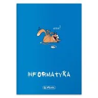 Zeszyty szkolne - Herlitz Zeszyt A5 Eco PP Informatyka kratka 60 kartek 5 szt. - miniaturka - grafika 1