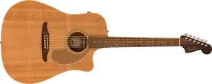 Fender Redondo Player Walnut Fingerboard Gold Pickguard Natural - Gitary akustyczne - miniaturka - grafika 1