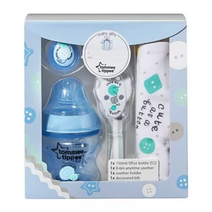 Tommee Tippee CTN Zestaw Baby Gift niebieski - Butelki dla niemowląt - miniaturka - grafika 1