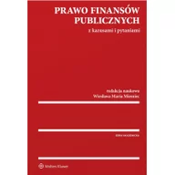 Finanse, księgowość, bankowość - Miemiec Wiesława Maria, Huchla Andrzej, Zawadzka P Prawo finansów publicznych z kazusami i pytaniami - miniaturka - grafika 1